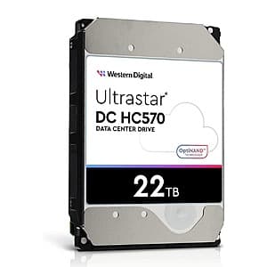 22TB Western Digital Ultrastar DC HC570 3.5" 7.2K RPM SATA (6.0 Gb/s) Internal Hard Drive $370 + Free Shipping