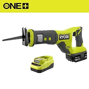 RYOBI ONE+ 18-Volt Cordless Reciprocating Saw Kit w/ 4.0 Ah Battery & Charger $79.90 + Free Shipping