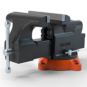 VEVOR 6" Bench Vise w/ Anvil 360° Swivel Locking Base $51.50 + Free S&H
