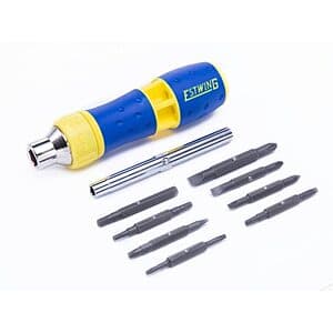 19-In-1 Estwing Reversible Ratcheting Multi-tool Screwdriver Bit Set $5 + Free Store Pickup