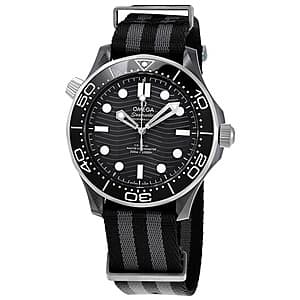43mm Omega Men's Seamaster Automatic Chronometer Watch w/ Ceramic Case $6350 + Free Shipping