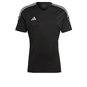 adidas Men's Tiro 23 League Jersey (Black / White) $9 + Free S&H