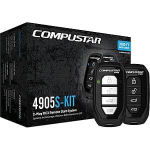 Compustar 2-Way Remote Start System Kit w/ Free Installation $330 + Free Shipping