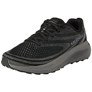 Merrell Men's Morphlite Trail Sneakers (Limited Sizes, Black) $35