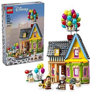 598-Piece LEGO Disney and Pixar ‘Up’ House Building Toy $30.80