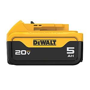 DeWalt DCB205 20V MAX 5Ah Battery $50 + Free S&H on $149+
