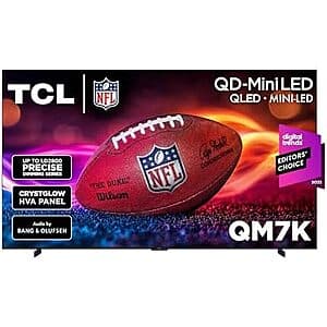 98" TCL QM7K Series 4K HDR QD-Mini LED Smart Google TV (2025 Model) $2000 + Free Shipping