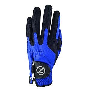 Zero Friction Men's Compression-Fit Synthetic Golf Glove (Blue/Left, Universal Fit One Size) $2.91 + Free Shipping w/ Prime or on $35+