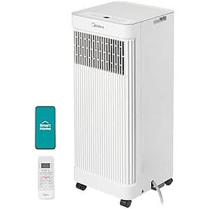 Prime Members: Midea 10,000 BTU ASHRAE (7,100 BTU SACC) Portable Air Conditioner $160 + Free Shipping