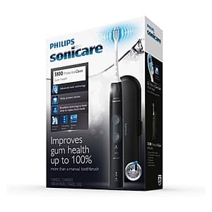 Philips Sonicare ProtectiveClean 5100 Gum Health Electric Toothbrush (Black) $34 + Free S/H