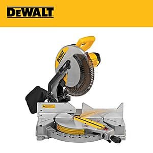 DeWALT 12" 15-Amp Single Bevel Compound Corded Miter Saw (Tool Only) $200 + Free S&H