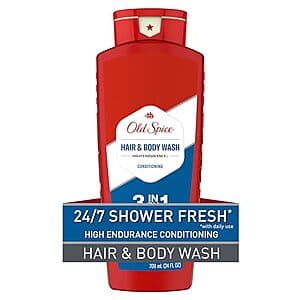 24-Oz Old Spice Men's Refreshing 2-in-1 Hair & Body Wash Conditioner $4.65 w/ Subscribe & Save