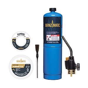 Select Walmart Stores: Bernzomatic Utility Torch Plumbing Kit $19 (Limited Availability) + Free Store Pickup