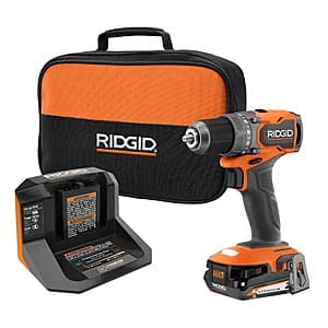 Select Stores: RIDGID 18V SubCompact Drill/Driver Kit w/ 2Ah Battery & Charger $58.05 (In-Store Purchase Only)