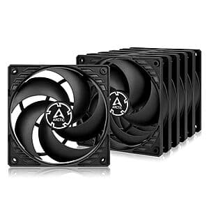 5-Pack 120mm Arctic P12 1800RPM Computer Case Fans w/ 3-Pin Power Connector $24