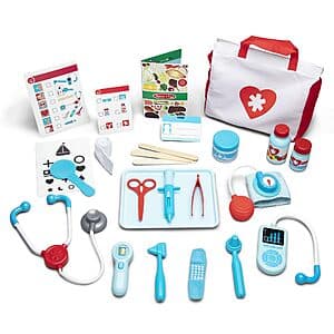 25-Pc Melissa & Doug Get Well Doctor's Kit Playset $12