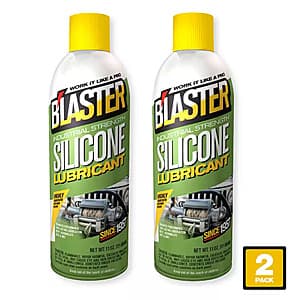 2-Pack 11-Oz B'laster Industrial Strength Silicone Lubricant Spray $7 + Free Shipping
