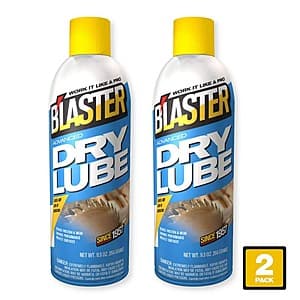 Select Locations: 2-Pk 9.3-Oz Blaster Advanced Dry Lube Spray Lubricant $6.75 w/ Subscribe + Free S&H