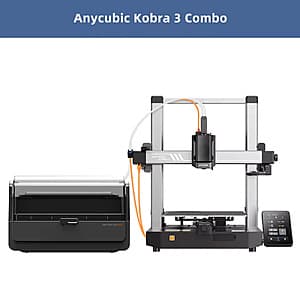 ANYCUBIC Kobra 3 Combo AE Version Multi-Color FDM 3D Printer $216.60 + Free Shipping