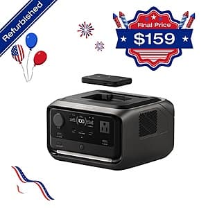 Certified Refurbished: EcoFlow River 3 Plus 286Wh LiFePO4 Portable Power Station $159 + Free Shipping
