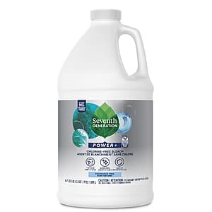 64-Oz Seventh Generation Chlorine-Free Concentrated Laundry Bleach (Unscented) + $3 Walmart Cash $4.95 + Free S&H w/ Walmart+ or on $35+