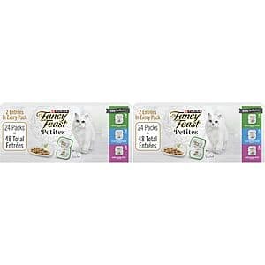 Fancy Feast cat food product at Amazon.