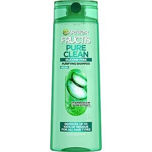 12.5-Oz Garnier Fructis Pure Clean Purifying Shampoo 2 for $4.60 w/ S&S