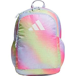 28L adidas Affiliate School Backpack Spray (Pulse Lime / Crystal Sky) $15.15