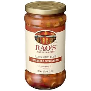 Select Accounts: 16-Oz. Rao’s Made For Home Vegetable Minestrone Soup $3.20 w/ S&S