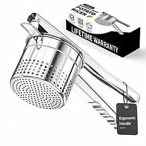 Livilord 18/10 Stainless Steel Potato Ricer $13.50