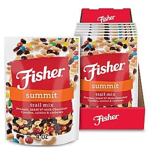 6-Pack 4oz Fisher Snack Summit Trail Mix $7.70 w/ Subscribe & Save