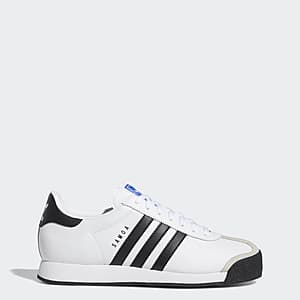 adidas Men's Samoa Shoes (Cloud White/Black) $28.80 + Free Shipping