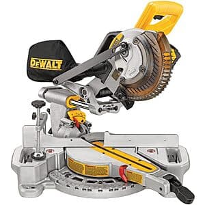 DEWALT 20V MAX 7-1/4" Miter Saw w/ 20V MAX 4Ah Battery & Charger $349 + Free S&H
