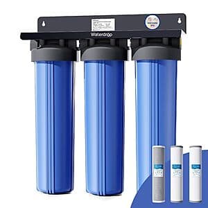 Waterdrop WHF3T-FG 3-Stage Whole House Water Filter System $267.30 + Free S&H