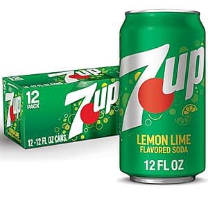 12-Pk 12oz 7UP Lemon Lime Soda 3 for $14.75 w/ S&S
