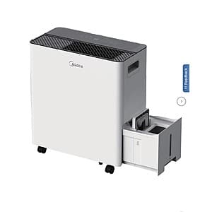 Costco Members: 50-Pint Midea Smart Dehumidifier w/ Built-in Pump $160 + $10 S&H