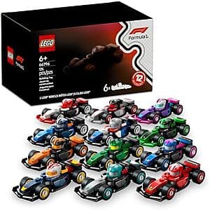 6-Pack LEGO F1 Collectible Race Cars Mystery Box (66796) $17.80