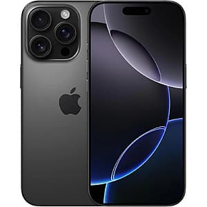 Refurb (Very Good): 128GB Apple iPhone 16 Pro (Unlocked) $581 + Free Shipping