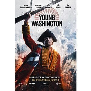 Atom Movie Ticket Offer: Up to 2 Movie Tickets for Young Washington (2026) Free to Claim (Valid 7/4 Showtime Only)
