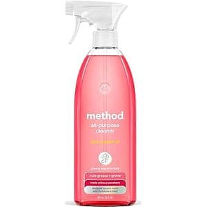 Select Accts: 28-Oz method All-Purpose Cleaner Spray (Pink Grapefruit) $3.60 w/ S&S