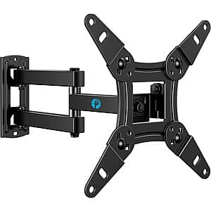Pipishell Full Motion TV Monitor Wall Mount (for 13-43" TVs) $9