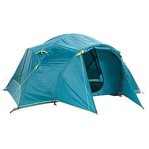 Quest Zion Cross Vent 8-Person Outdoor Camping Dome Tent (Teal) $100 + Free S&H