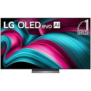 77" LG C5 OLED evo AI 4K UHD 120Hz HDR Smart TV (2025) $1692 + Free S&H