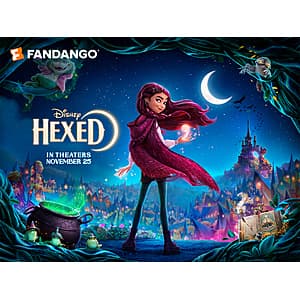 Disney+ Members: Hexed (2026) Fandango Movie Ticket Offer $10 Off (In Theaters November 25)