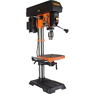 WEN 12" 6.2-Amp Benchtop Drill Press w/ Variable Speed Motor, Laser & Work Light $238 + Free S&H