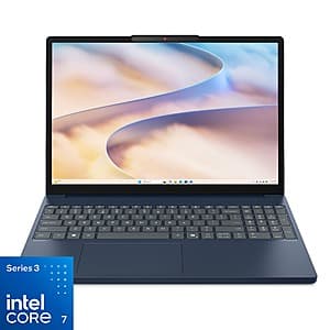 Lenovo IdeaPad Slim 3i Laptop: 15.3" FHD 120Hz Touch, Core 7 350, 16GB, 512GB $630 + Free S&H