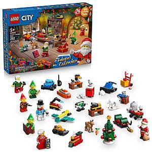 LEGO building set with colorful plastic bricks.