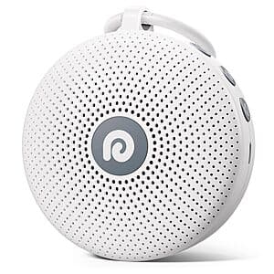 Dreamegg Portable USB-C Rechargeable White Noise Machine (Classic White) $10