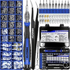 Mingfix Magnetic Eyeglasses Repair Kit w/ 8 Precision Screwdrivers $4.95