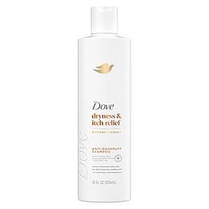 12-Oz Dove Dryness & Itch Relief Pyrithione Zinc Shampoo $2.65 w/ Subscribe & Save
